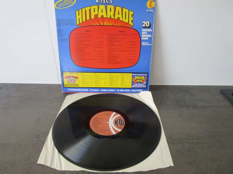 LP Vinyl K-Tel`s Hitparade in Elze