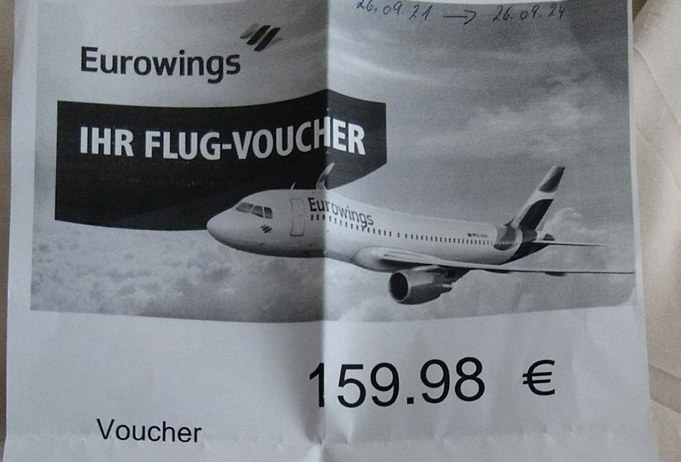Flug - Voucher in Neckartenzlingen