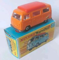 Matchbox Superfast ©1970 #23a 1:63 VW Camper orange mit Repro 'H' Berlin - Charlottenburg Vorschau