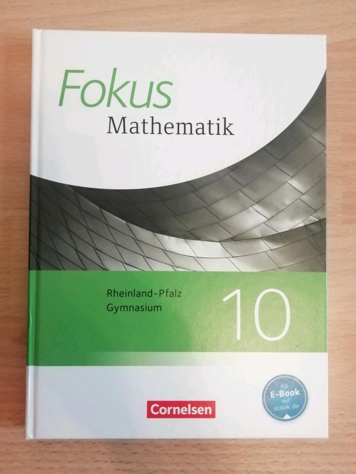 *NEU* Fokus Mathematik 10 Rlp Gymnasium ISBN 978-3-06-009008-2 in Bendorf