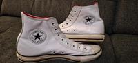 Converse Chucks Leder weiß 43 inkl. Versand Baden-Württemberg - Mannheim Vorschau