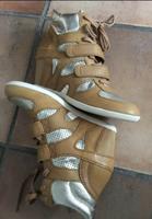 ASH High Sneaker/Keil Größe 41 Camel/Platin/Gold Nordrhein-Westfalen - Werne Vorschau