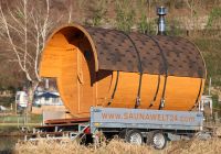 Mobile Fasssauna mieten | Banja | Holzsauna | Wellness Rheinland-Pfalz - Bad Ems Vorschau