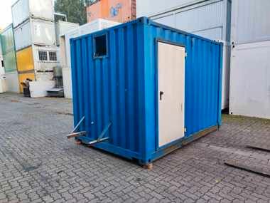 3,7m Lagercontainer mit Elektrik, Baucontainer, Werkstattcontainer, Maschinencontainer, Container, Seecontainer, Schuppen, Lager, Abstellraum, Werkzeugschuppen LC205 in Seevetal