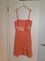 Vera Mont Kleid Apricot mit schwarzem Blazer Größe XXS (170/176) Bayern - Neu Ulm Vorschau
