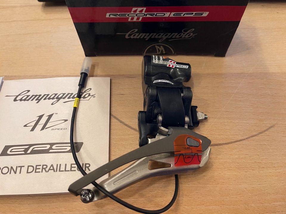 Campagnolo Umwerfer Record EPS 2x11 Anlöt FD15-RE2BEPS in Offenbach