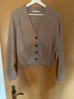 Jacke Strickjacke PULL&BEAR Gr. M beige-braun Neu! Bayern - Hohenfurch Vorschau