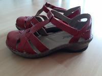 Rote Sandalen - kaum getragen! Berlin - Lichtenberg Vorschau