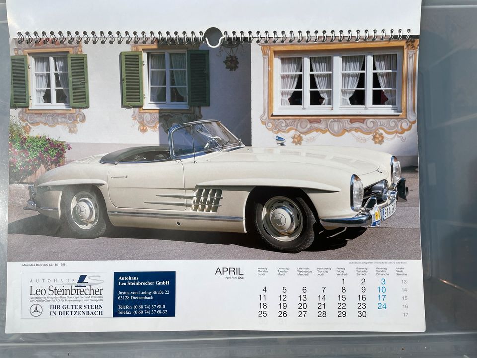 Kalender Mercedes Klassiker 2005 in Waldems