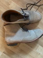 WIE NEU! Einmal getragene Alden Straight Toe Boots 45 Baden-Württemberg - Heddesheim Vorschau