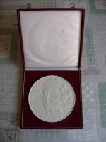 Medaille aus Meißner Porzellan, Ilse Stöbe, DDR, MFS-Auszeichnung Müritz - Landkreis - Röbel Vorschau