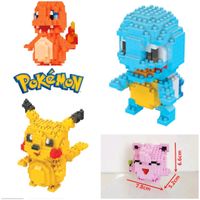 4 Pokemonfiguren Figuren Pokemon Neu Klemmbausteine Set Nanobrick Sachsen - Delitzsch Vorschau