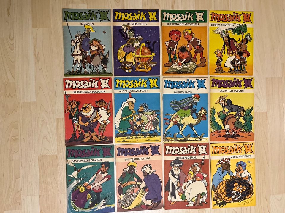 DDR Comic - Mosaik Abrafaxe 1980-1990 in Leipzig