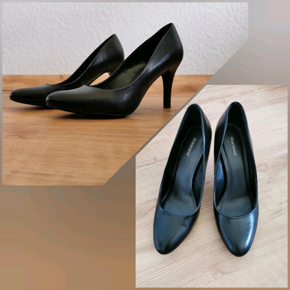 Schuhe / Absatzschuhe / High heels / Keilabsatz in Wiesbaden