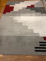 Teppich Geometrisches Muster NAZAR Gala weiß-rot-grau 200x280 München - Trudering-Riem Vorschau
