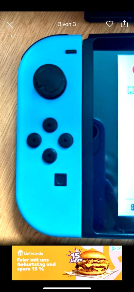 Nintendo Switch mit 3 Spielen in Berlin