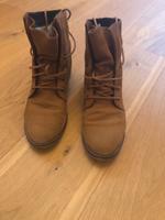 Leicht gefütterte Wildlederschuhe zum Schnürren Größe 40 Bayern - Söchtenau Vorschau