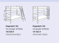 Paidi Varietta Stockbett  mit 3 verschiedenen Leitern zum umbauen Bayern - Würzburg Vorschau