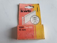 KWB Heftklammern Typ 055 16mm 1000 Stück Niedersachsen - Katlenburg-Lindau Vorschau