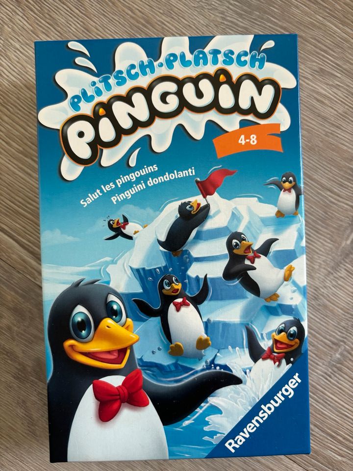 Spiel Plitsch Platsch Pinguin Gesellschaftsspiel. in Magdeburg