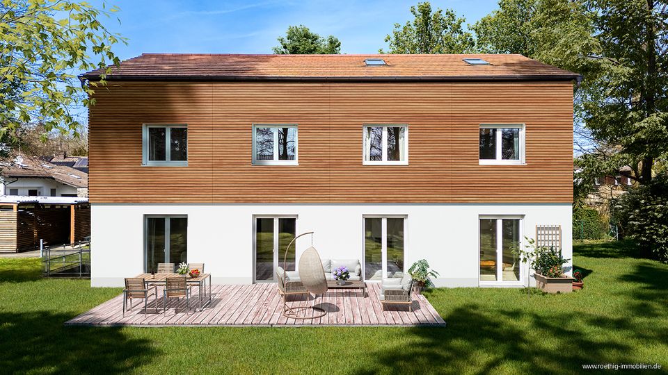 Bestlage in Baldham. Repräsentative, private Villa mit weitläufigem Grundstück & schönem Baumbestand in Baldham