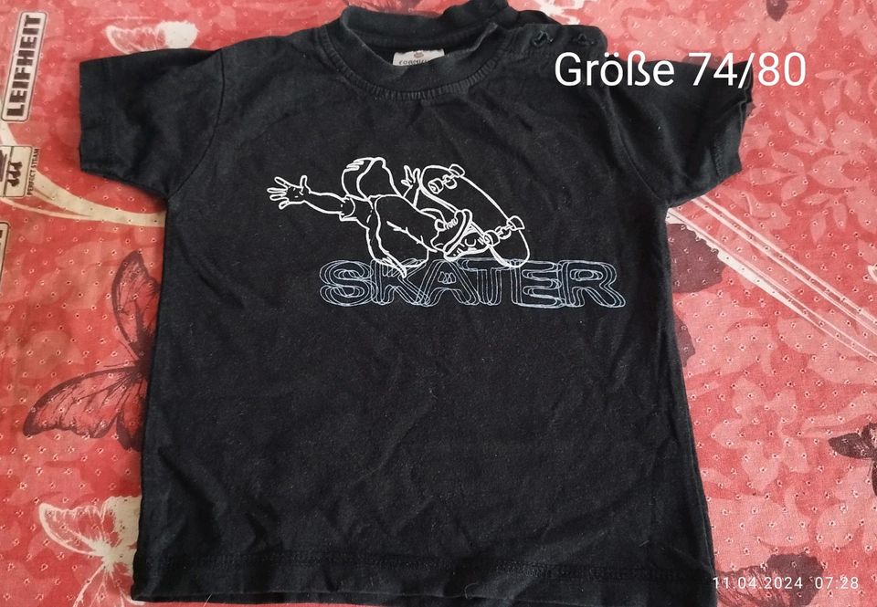 T-Shirt "Skater" Gr. 74/80 in Osterzell
