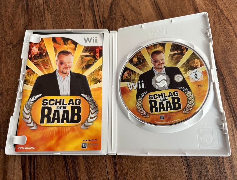 Schlag den Raab, Nintendo Wii, OVP, top Zustand, wie neu in Waghäusel