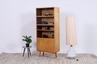 Schmale Vintage Vitrine 60er Jahre | Mid Century Schrank Retro 70er Berlin - Tempelhof Vorschau