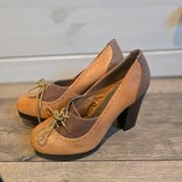 Shelly's London Damen Schuhe Plateau Gr.40 braun Saarland - Mettlach Vorschau