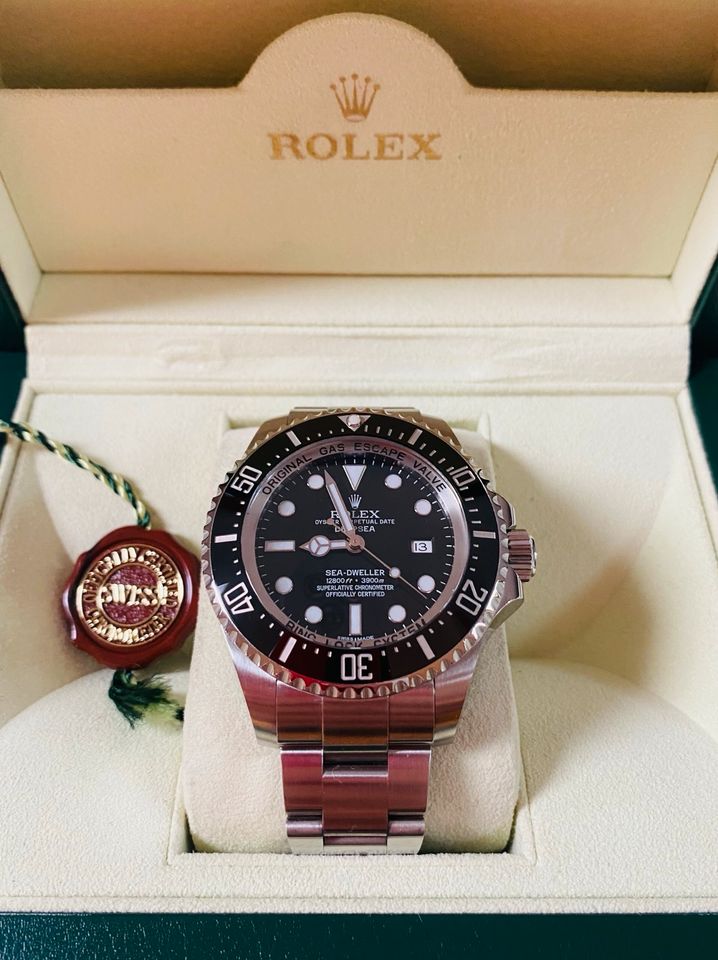 Rolex Sea-Dweller Box+Papiere (Verkauf/Tausch) in Zwickau