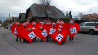 12  (+5) Herzen Gruppenkostüme Karneval Kostüm Nordrhein-Westfalen - Rheinbach Vorschau