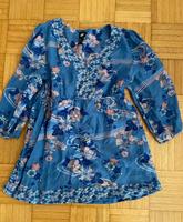 Tunika H&M Gr. 40 blau indisch Bayern - Karlsfeld Vorschau