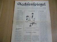 alte Zeitung Sachsenspiegel Leipzig, Erstausgabe DDR, Mai 1984, Frankfurt am Main - Rödelheim Vorschau