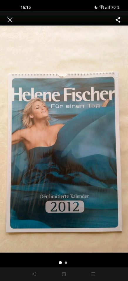 Suche Helene Fischer Kalender 2012 in Hannover