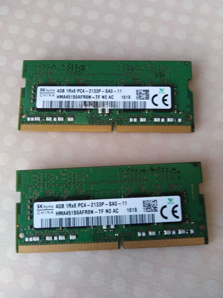8 + 2 x 4 GB DDR 4 in Elsendorf