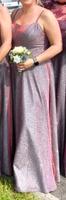 Hofdamenkleid Bordeau/Glitzer Nordrhein-Westfalen - Borchen Vorschau