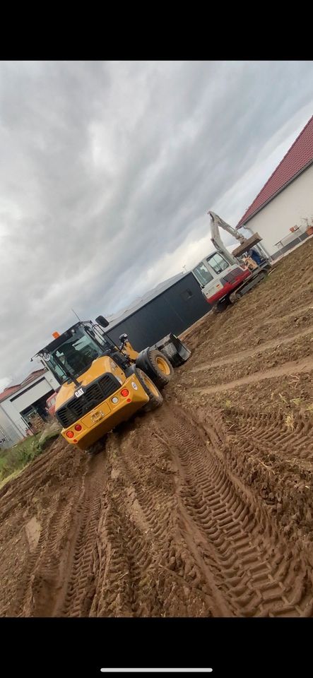 Bagger und Radladerarbeiten aller Art / Erdbau / Erdarbeiten in Ansbach