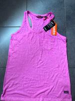 Superdry Tanktop pink meliert supersoft Gr. XS Bayern - Windberg Vorschau