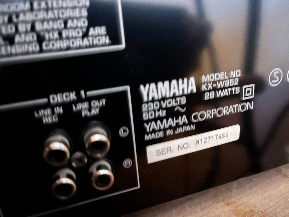 Yamahe Natural Sound Stereo Doppel Kasettendeck KX-W952 in Mönchengladbach