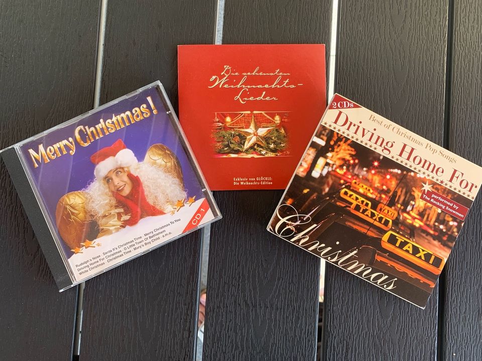 3 er Set CD‘s Weihnachten Musik Weihnachtslieder zu verschenken in Osterode am Harz