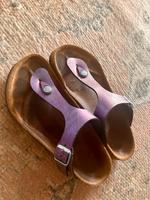 Birkenstock Gizeh metallic lila 37 Hessen - Offenbach Vorschau