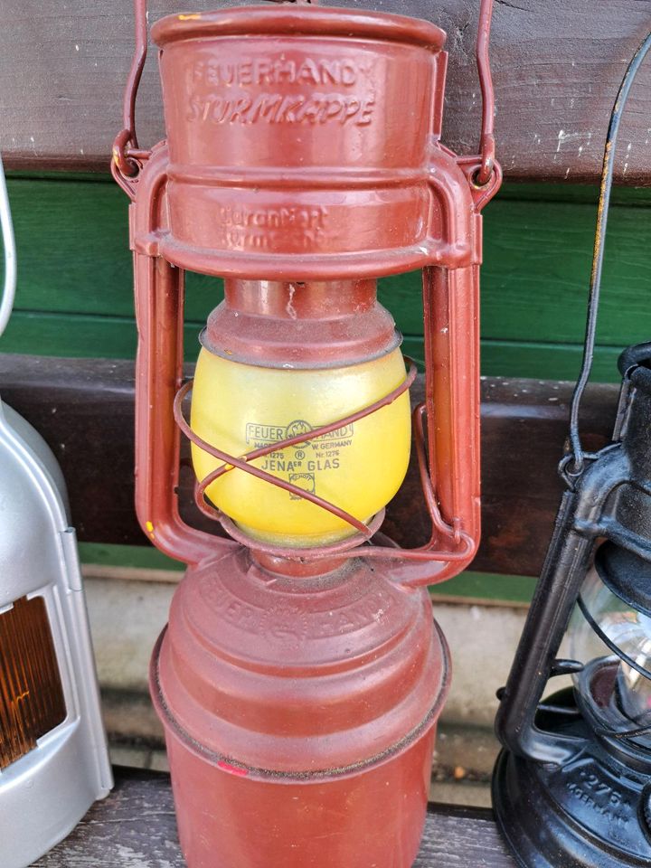Alte Petroleumlampen in Großenhain