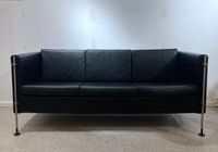 *SOFA COUCH FELIX DESIGN BURGHARD VOGTHERR ITALY LEDER SCHWARZ Berlin - Charlottenburg Vorschau