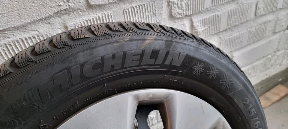 Michelin Alpin Winterreifen 215 60 R16 / Opel Zafira in Krefeld