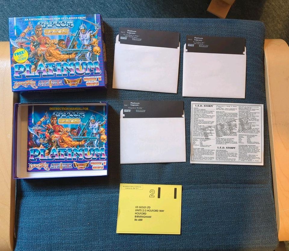 Commodore C64 C128 / Capcom Platinum Spielesammlung in Mülheim (Ruhr)