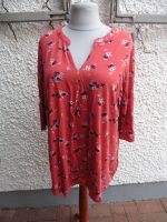 Yessica Tunika Bluse 52/54 rot Mille Fleur weiß blau Bayern - Landshut Vorschau