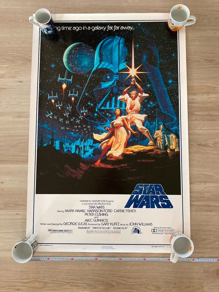 Vintage STAR WARS Kinoposter Sammlung - SELTEN - 17 Stück in Braunschweig