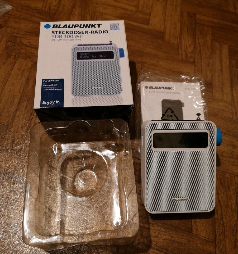 NEU! Blaupunkt PDB 100 DAB+ Digital Radio Küchenradio Wecker BT in