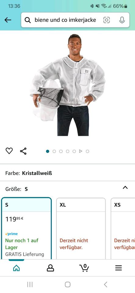 Imkerjacke xxl in Wegberg