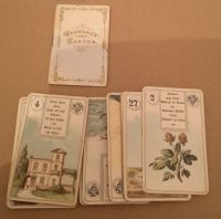 ✿ Antik Vintage Wahrsage Karten Vintage Esoterik Tarot Spielkarte Baden-Württemberg - Mannheim Vorschau